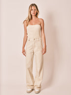 FEYEL Beige Flared Pants