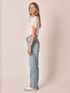 Jean boyfriend bleu clair MANON