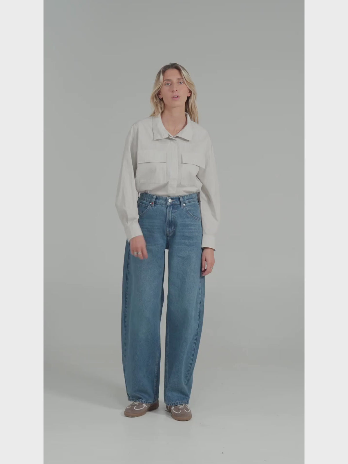Jean barrel ample LENNIE