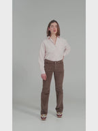 BELLA Corduroy Bootcut Trousers