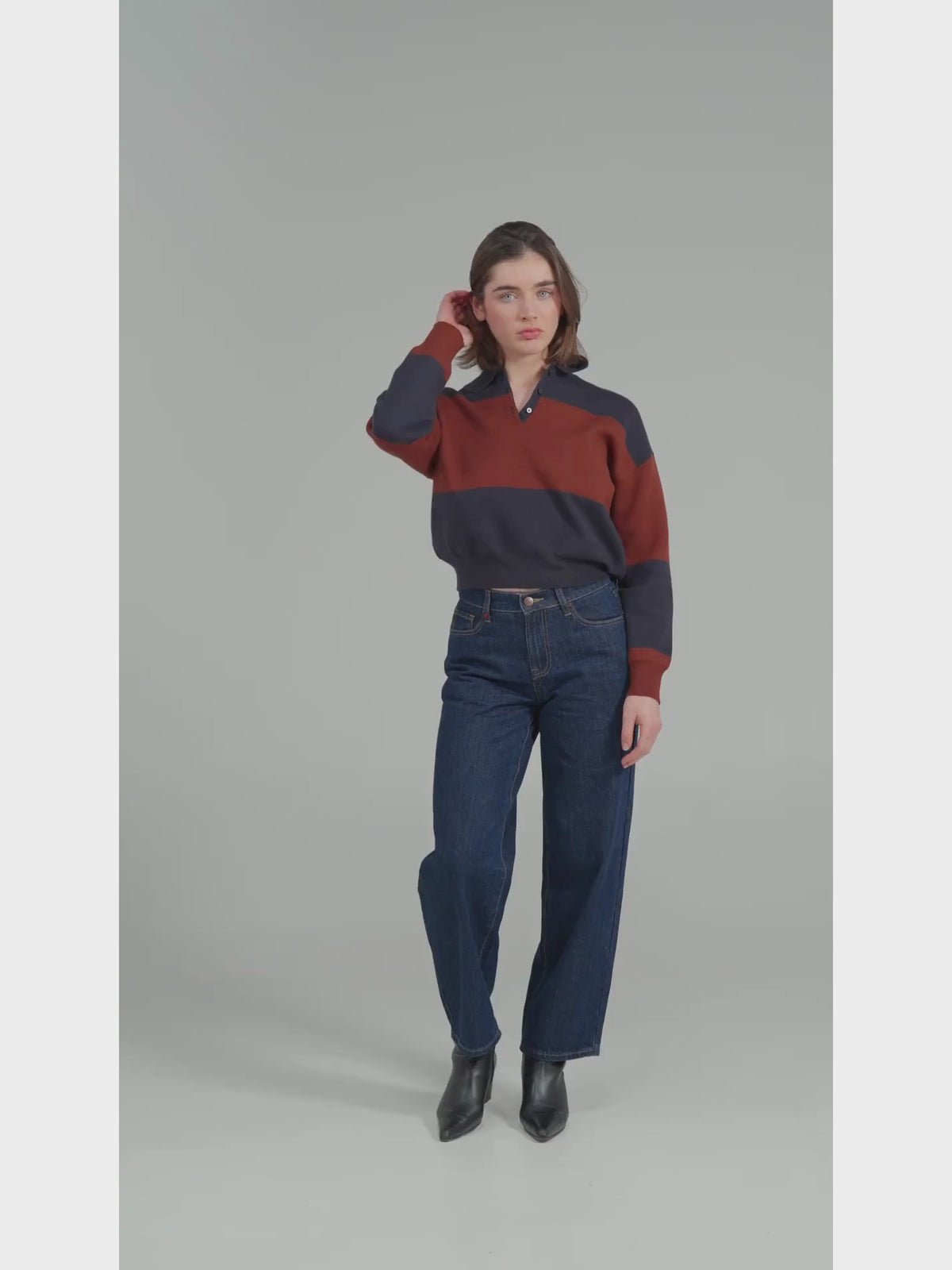 LENA Indigo Baggy Jeans for Casual Elegance and Guaranteed Comfort