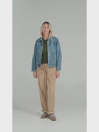 Pantalon baggy ample velours côtelé LORY
