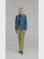 Veste en jean VANNY PATCHWORK