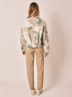 Veste oversize VIOLINE Camo 100% coton