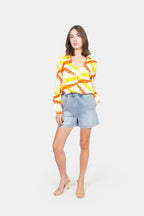 Chemise à motifs Arty B HELENE