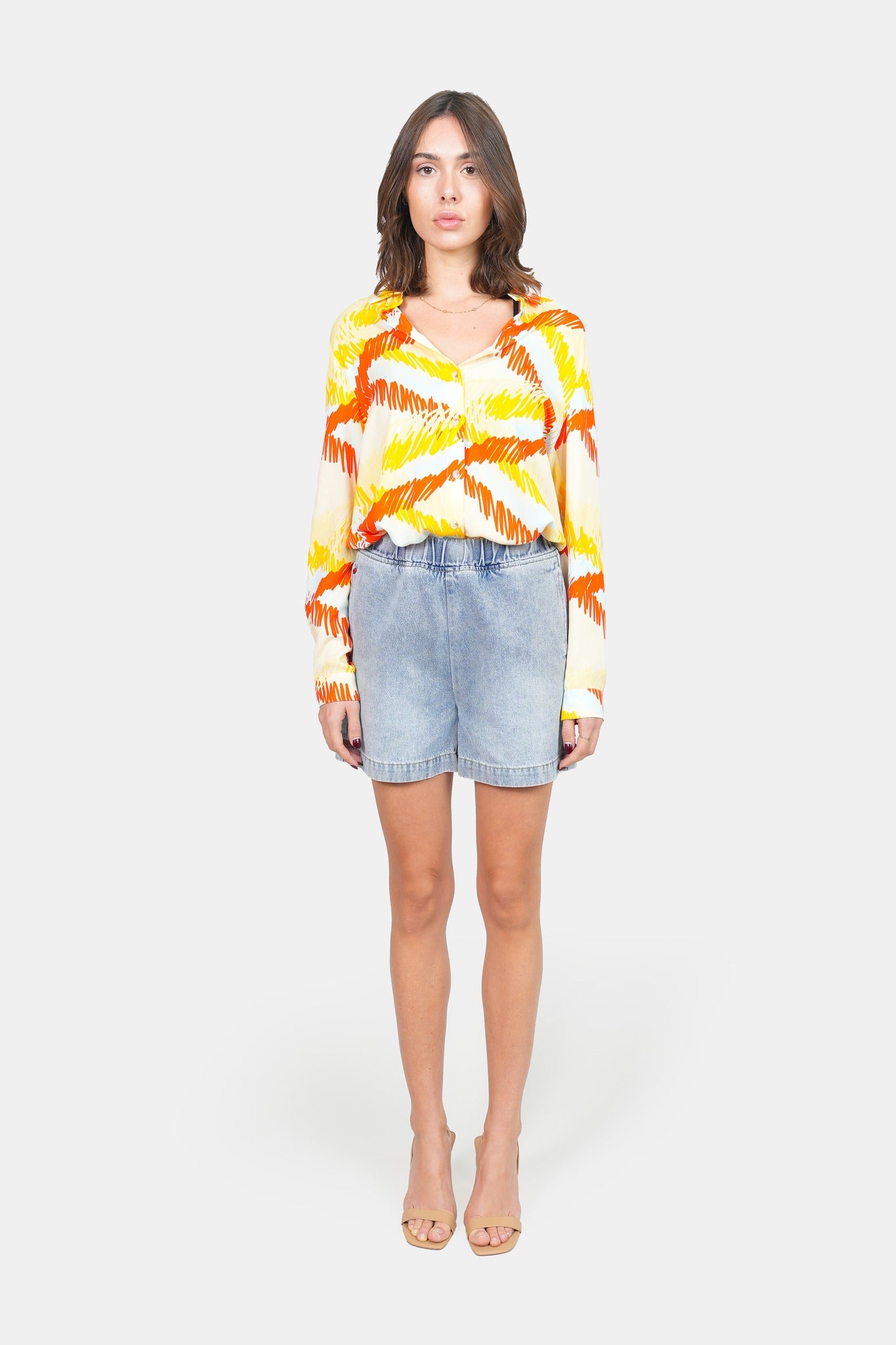 Arty B HELENE patterned shirt