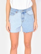 Short court bicolore en jean ALICIA RV