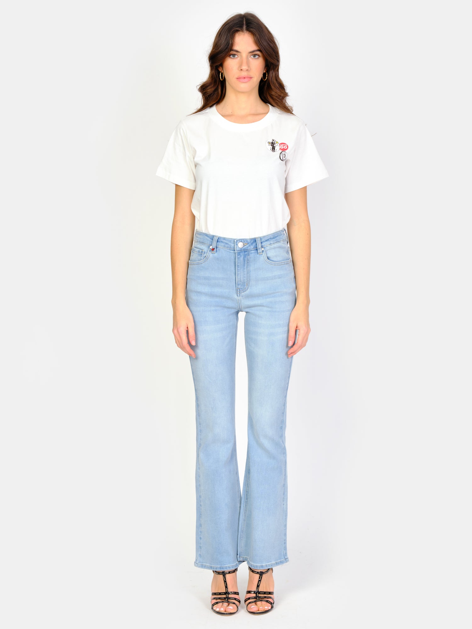 BECKY light blue flared jeans