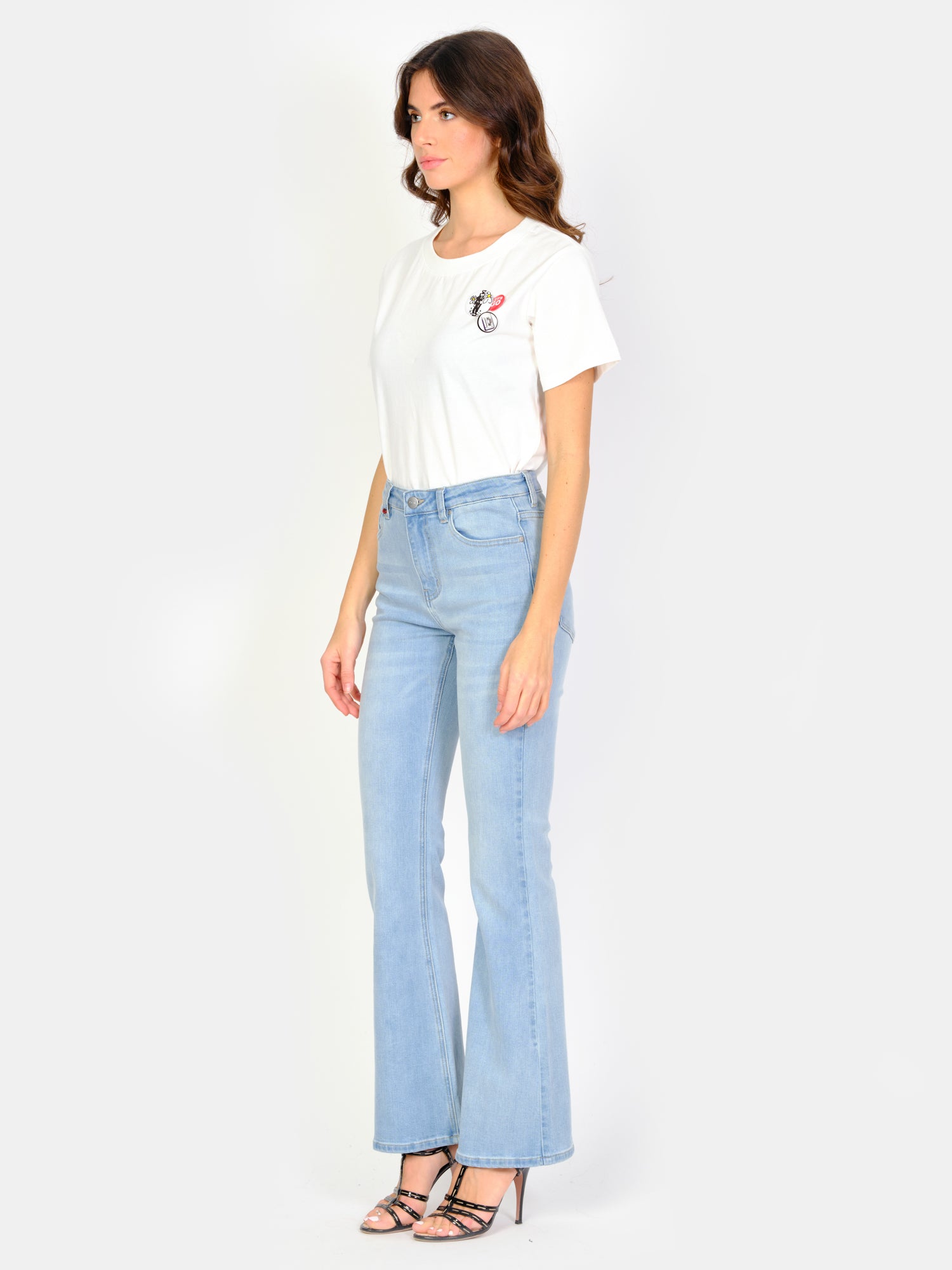 BECKY light blue flared jeans