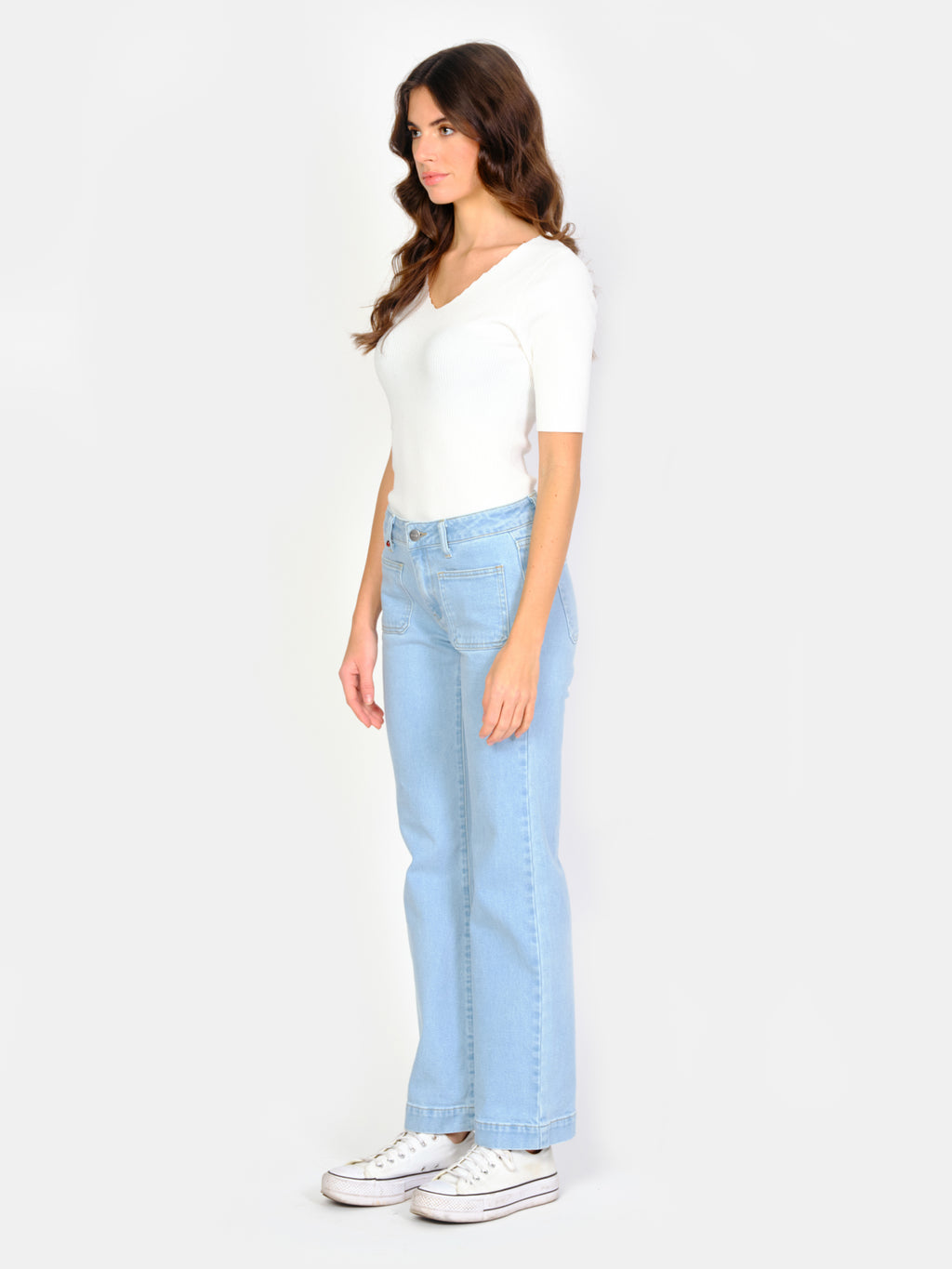 BELLA light blue bootcut jeans