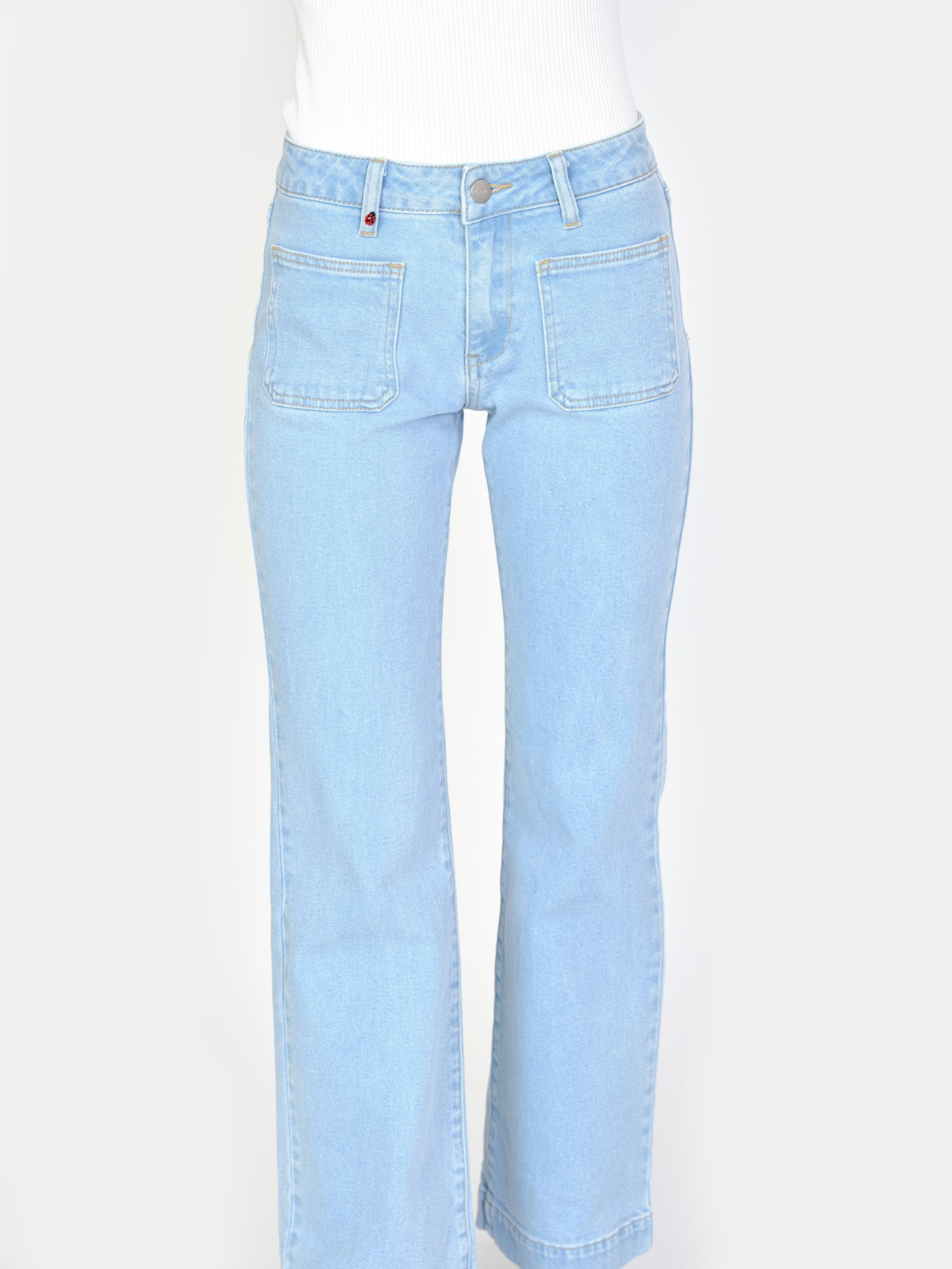 BELLA light blue bootcut jeans