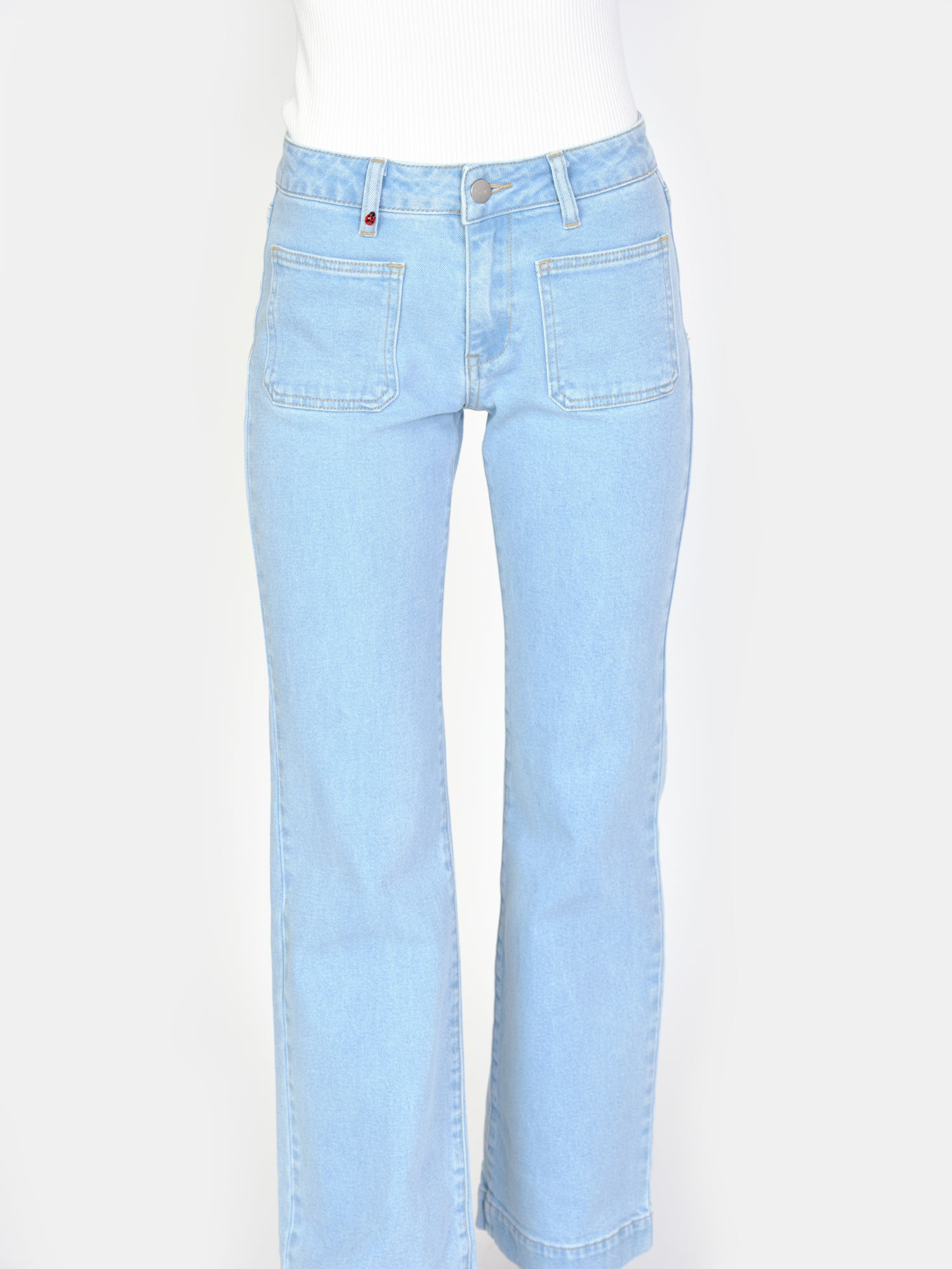 Jean bootcut bleu clair BELLA