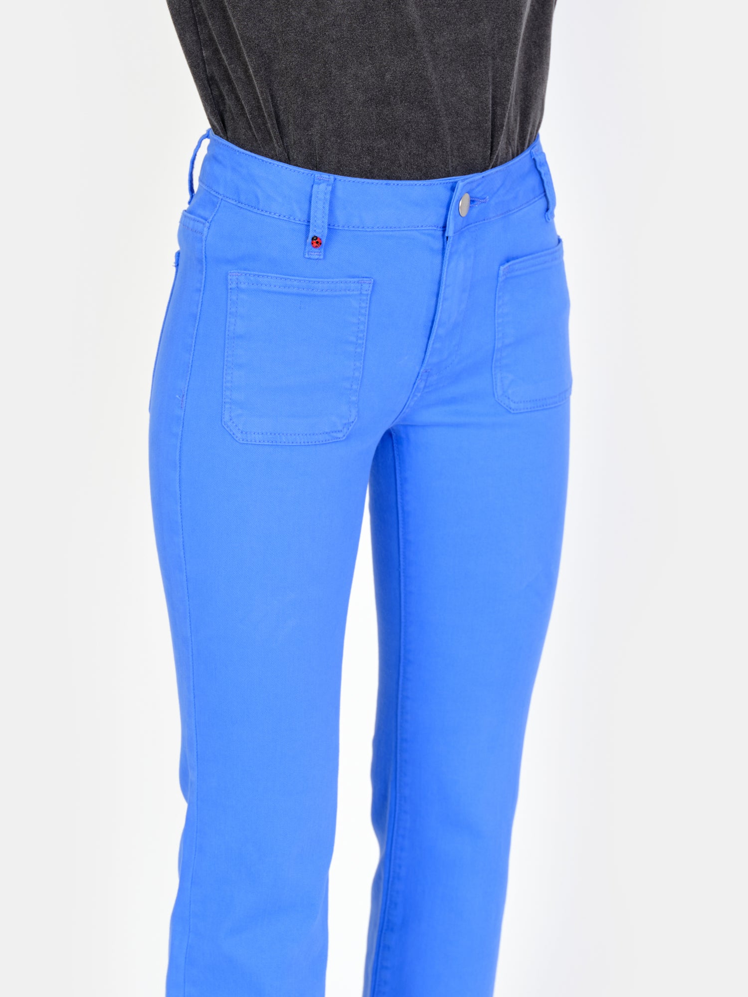 BELLA royal blue bootcut jeans