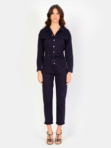 Combinaison manches longues bleu marine DORIA
