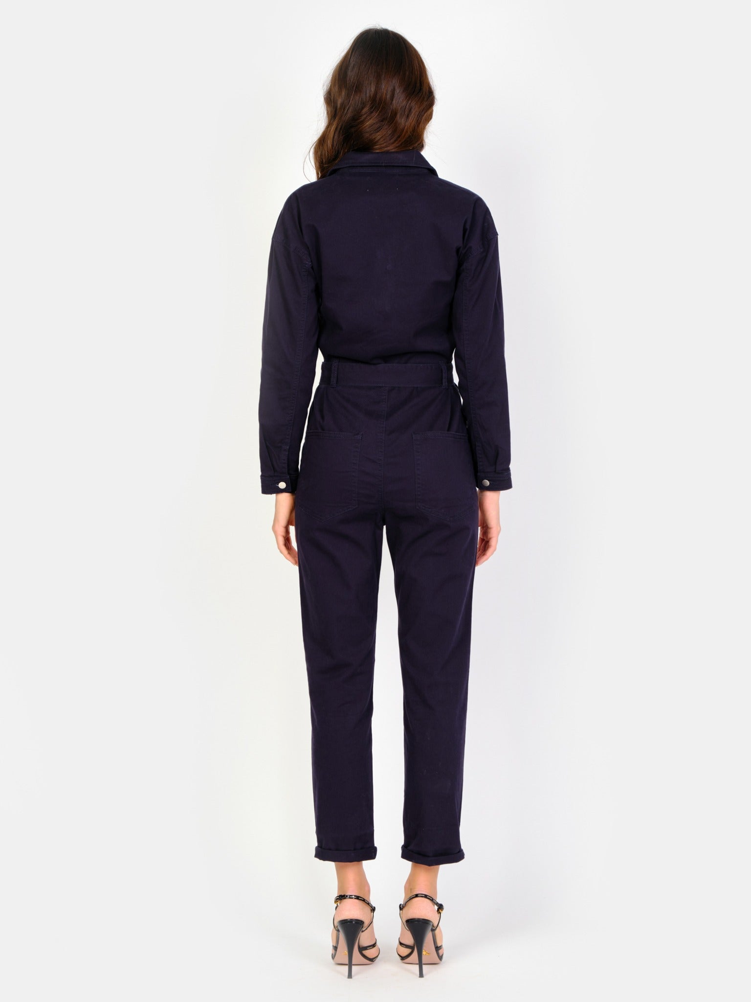 Combinaison manches longues bleu marine DORIA