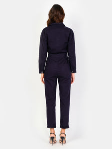Combinaison manches longues bleu marine DORIA