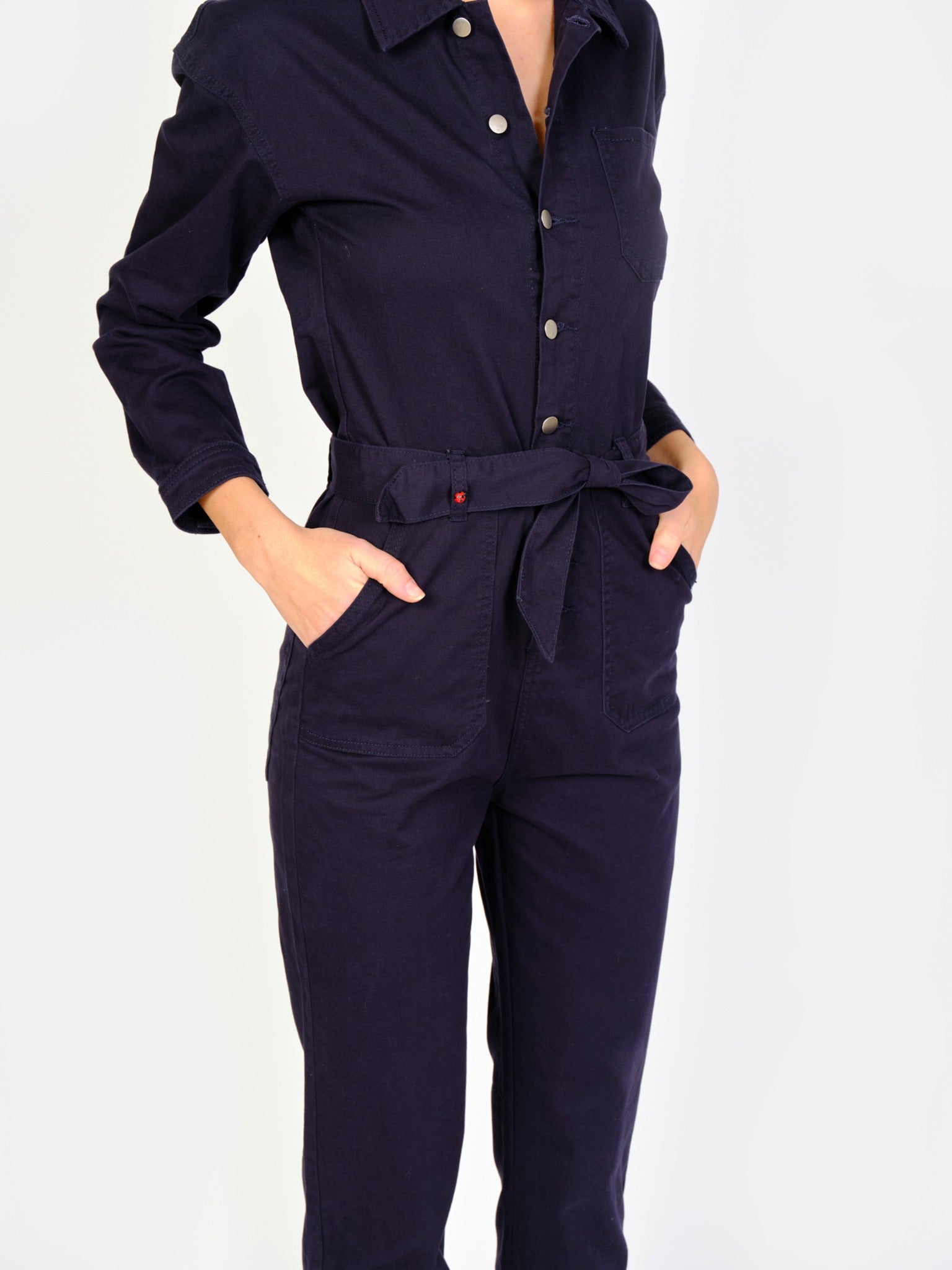 Combinaison manches longues bleu marine DORIA