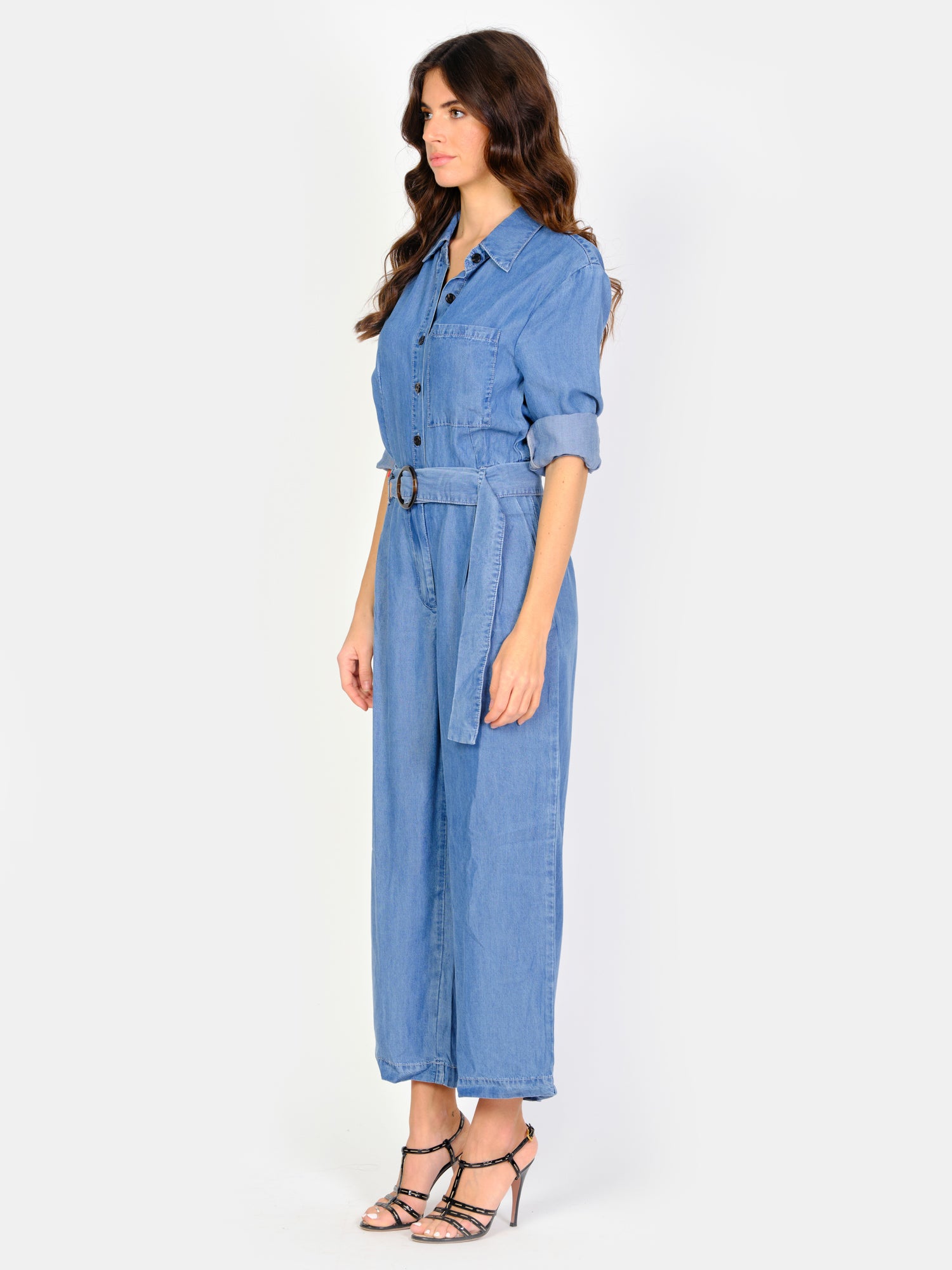 DORY blue flowing jumpsuit