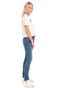 Jeans slim coton bio EVY