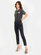 Jean mom noir PATRICIA