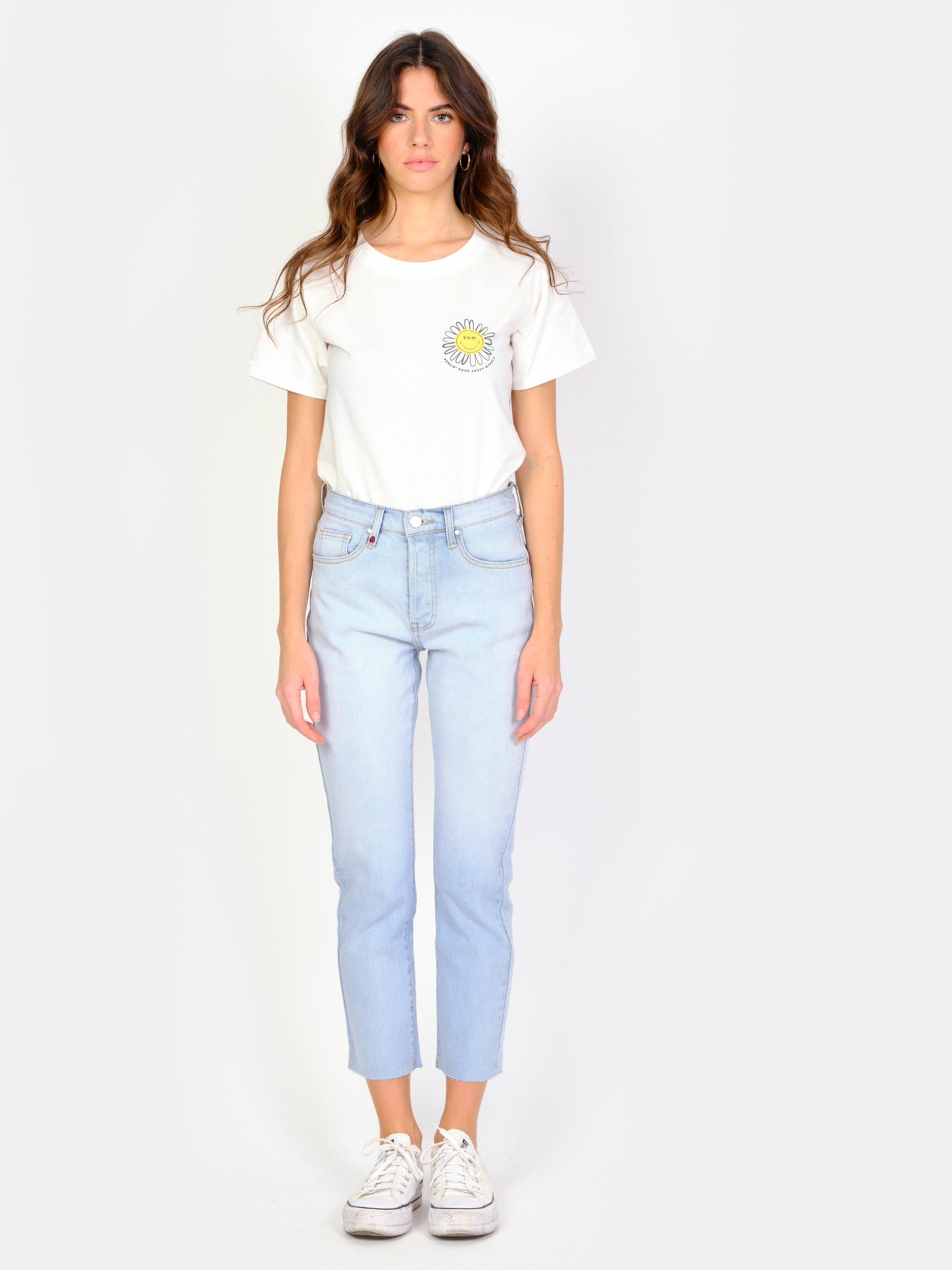 Jean mom bleu PATRICIA BLUE DYE