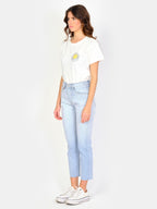 Jean mom bleu PATRICIA BLUE DYE