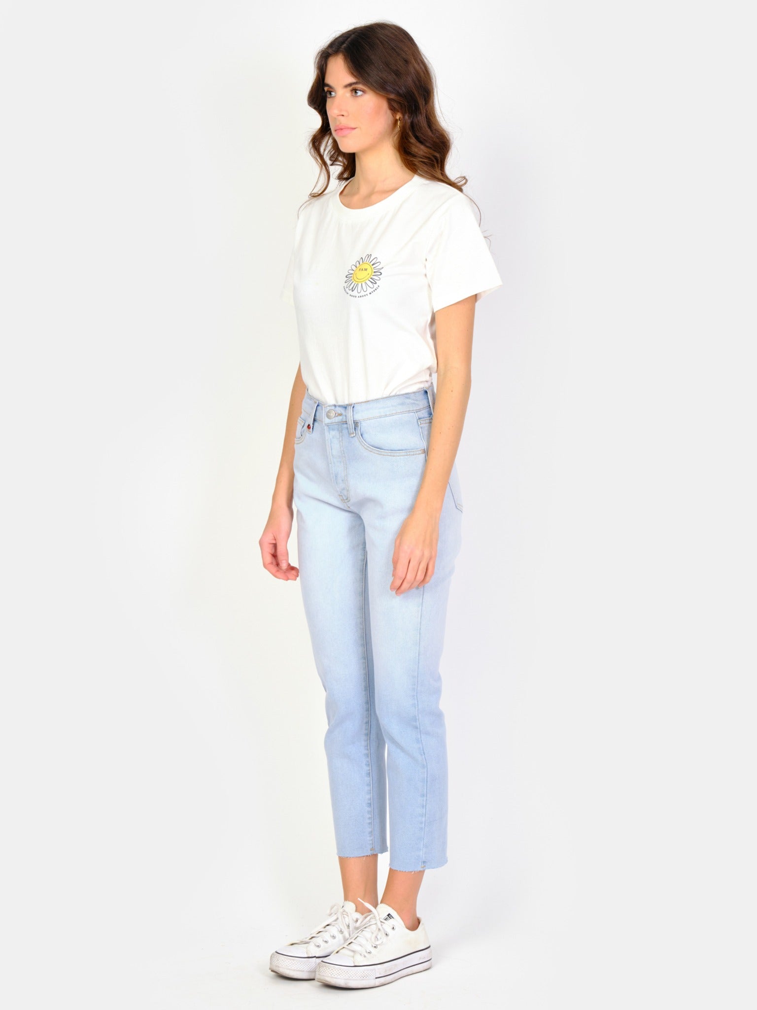 Jean mom bleu PATRICIA BLUE DYE