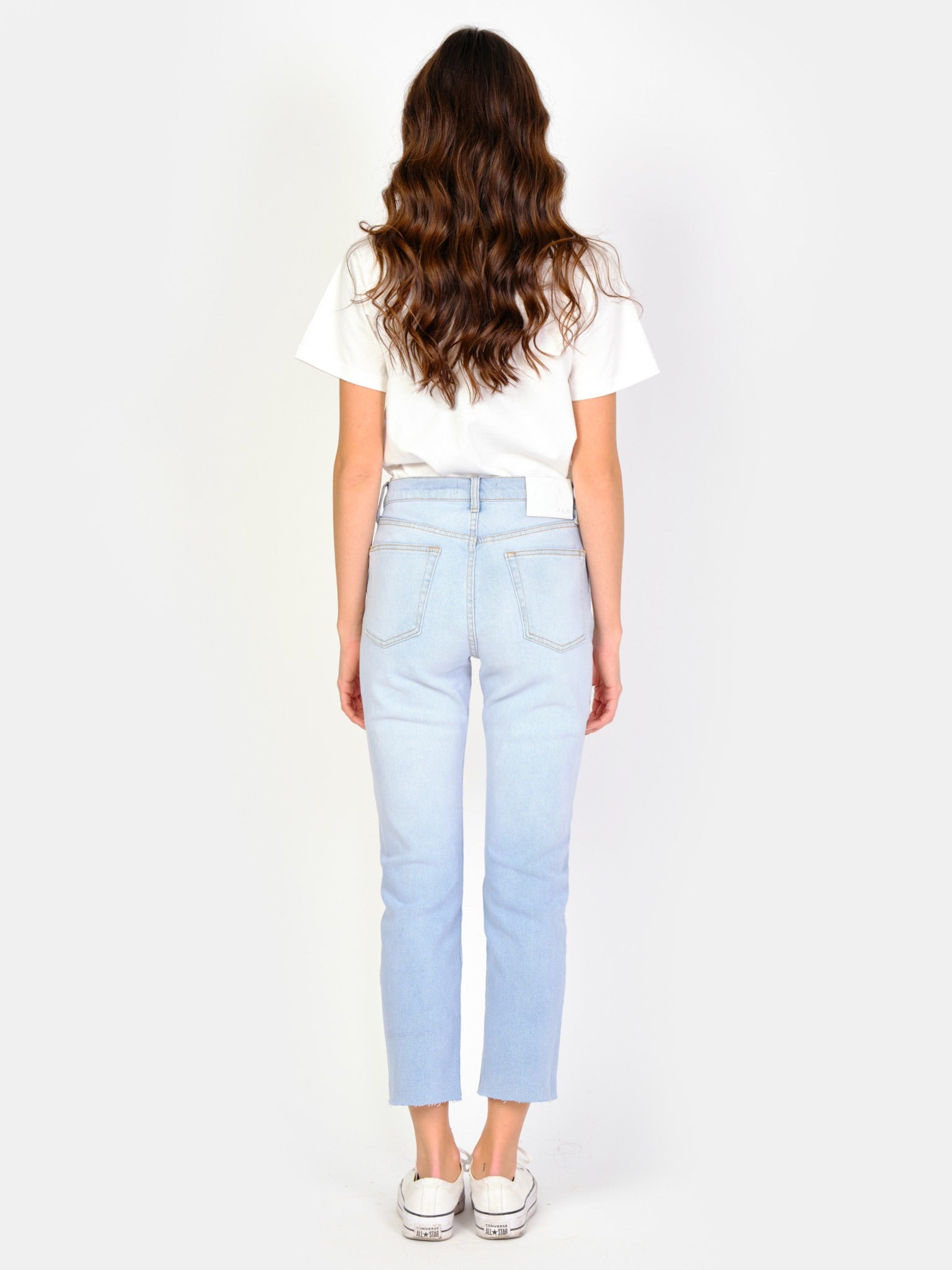 Jean mom bleu PATRICIA BLUE DYE