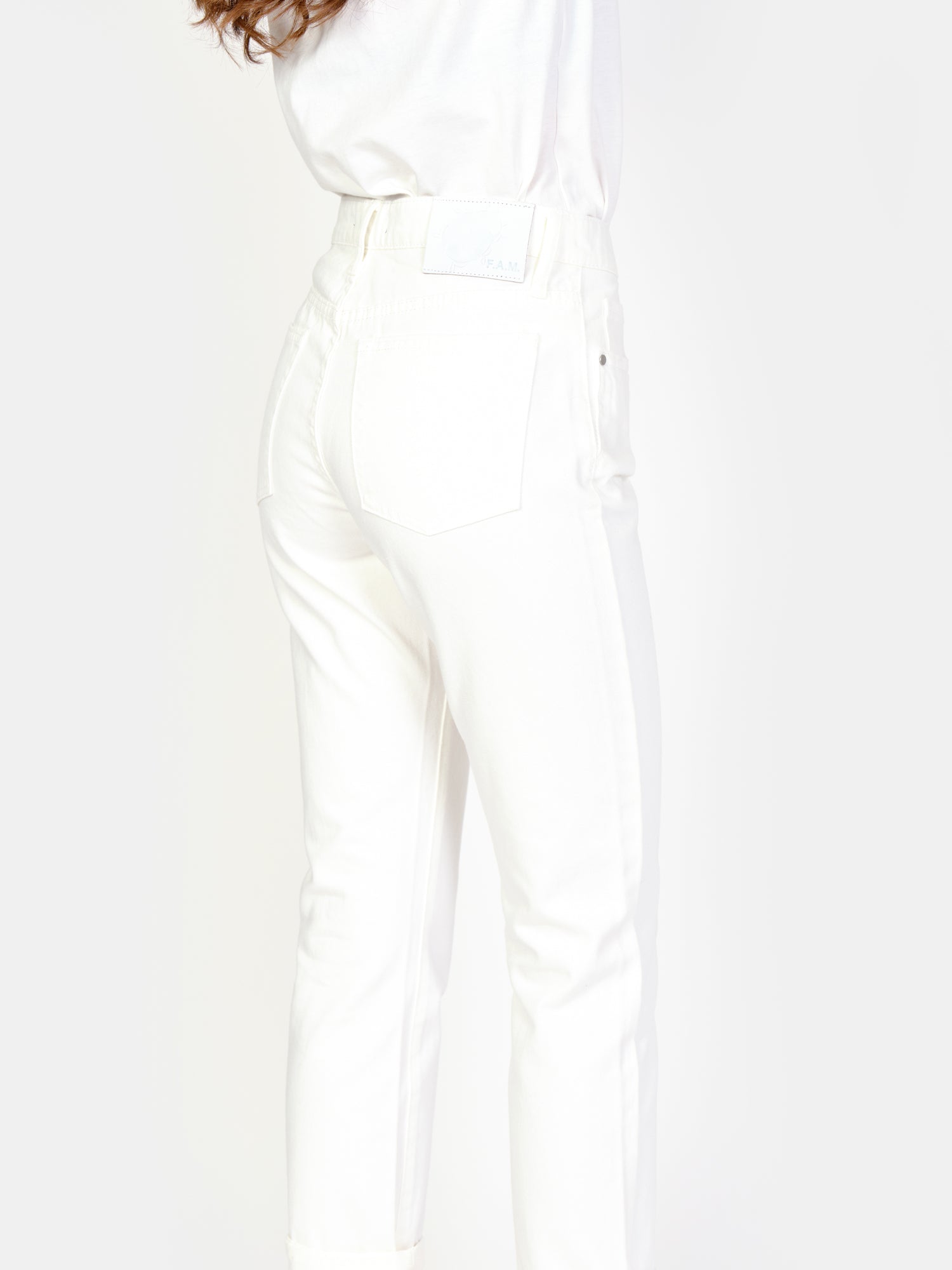 White mom jeans PATRICIA V