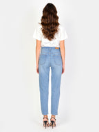 POLLY blue high-waisted mom jeans