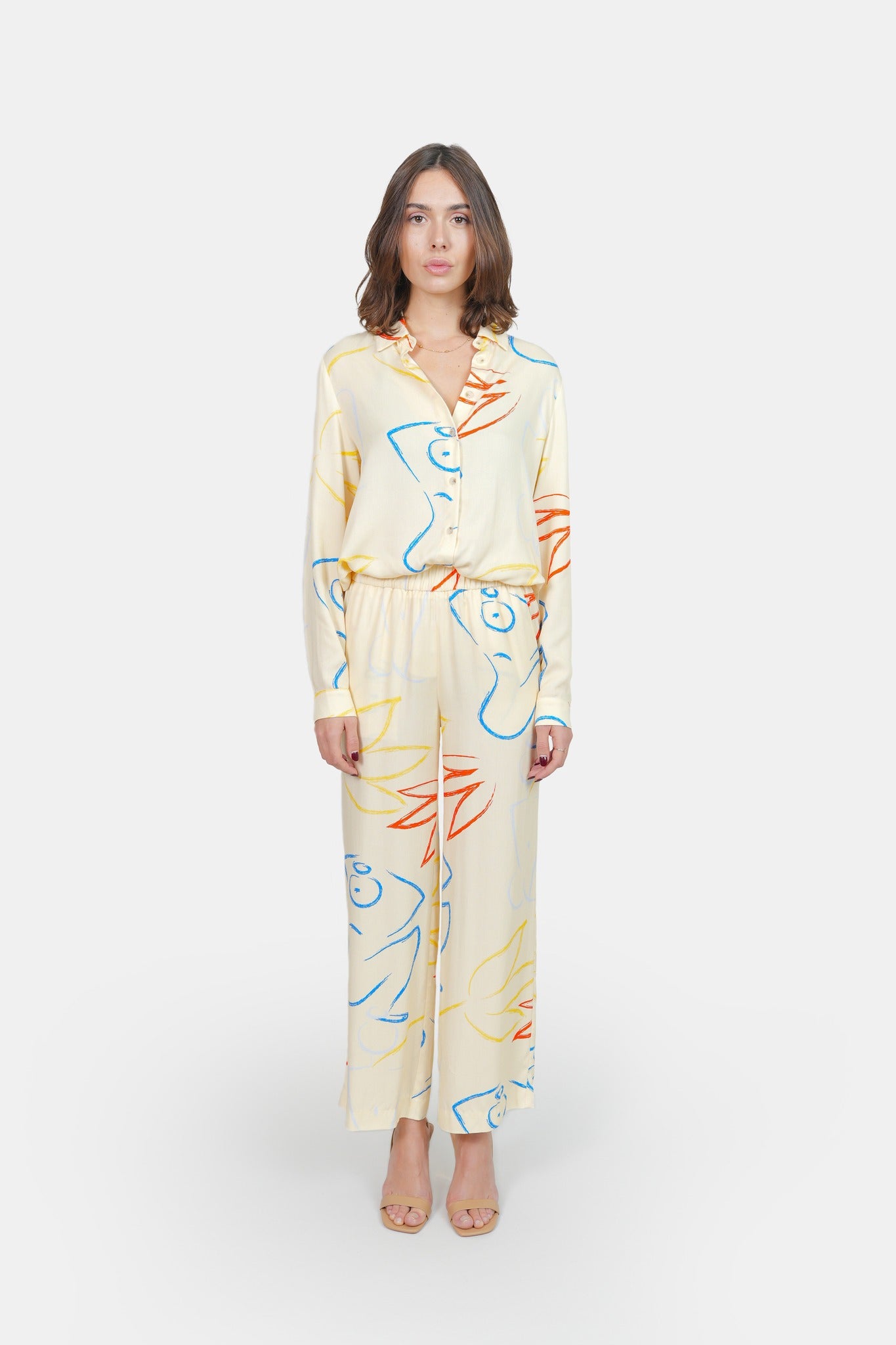 Arty A ROSA printed pants