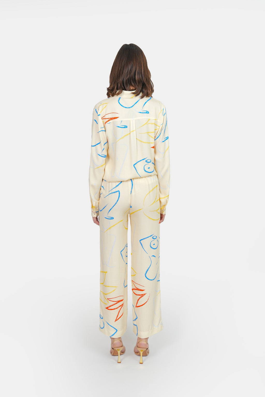 Arty A ROSA printed pants