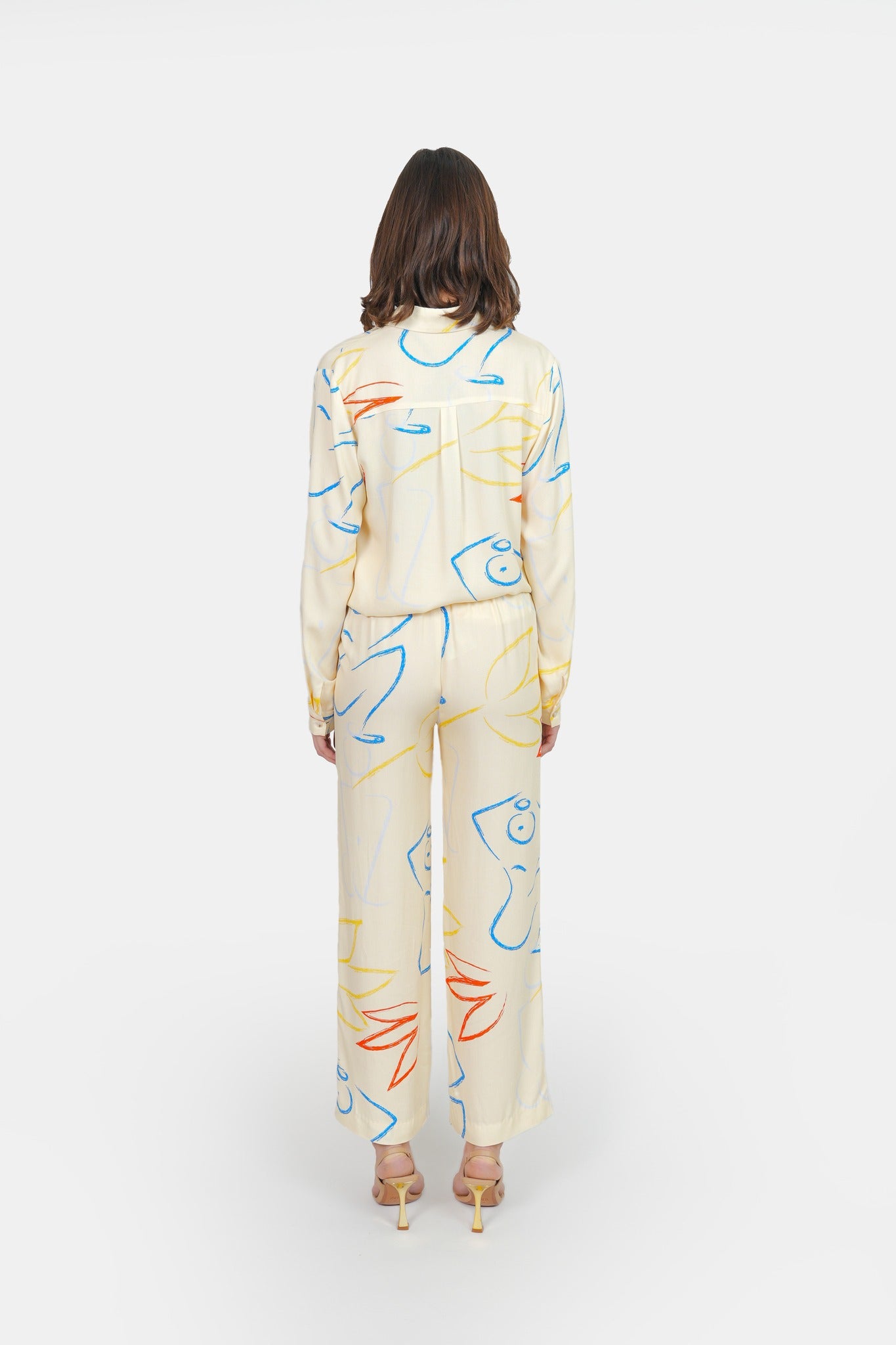 Arty A ROSA printed pants