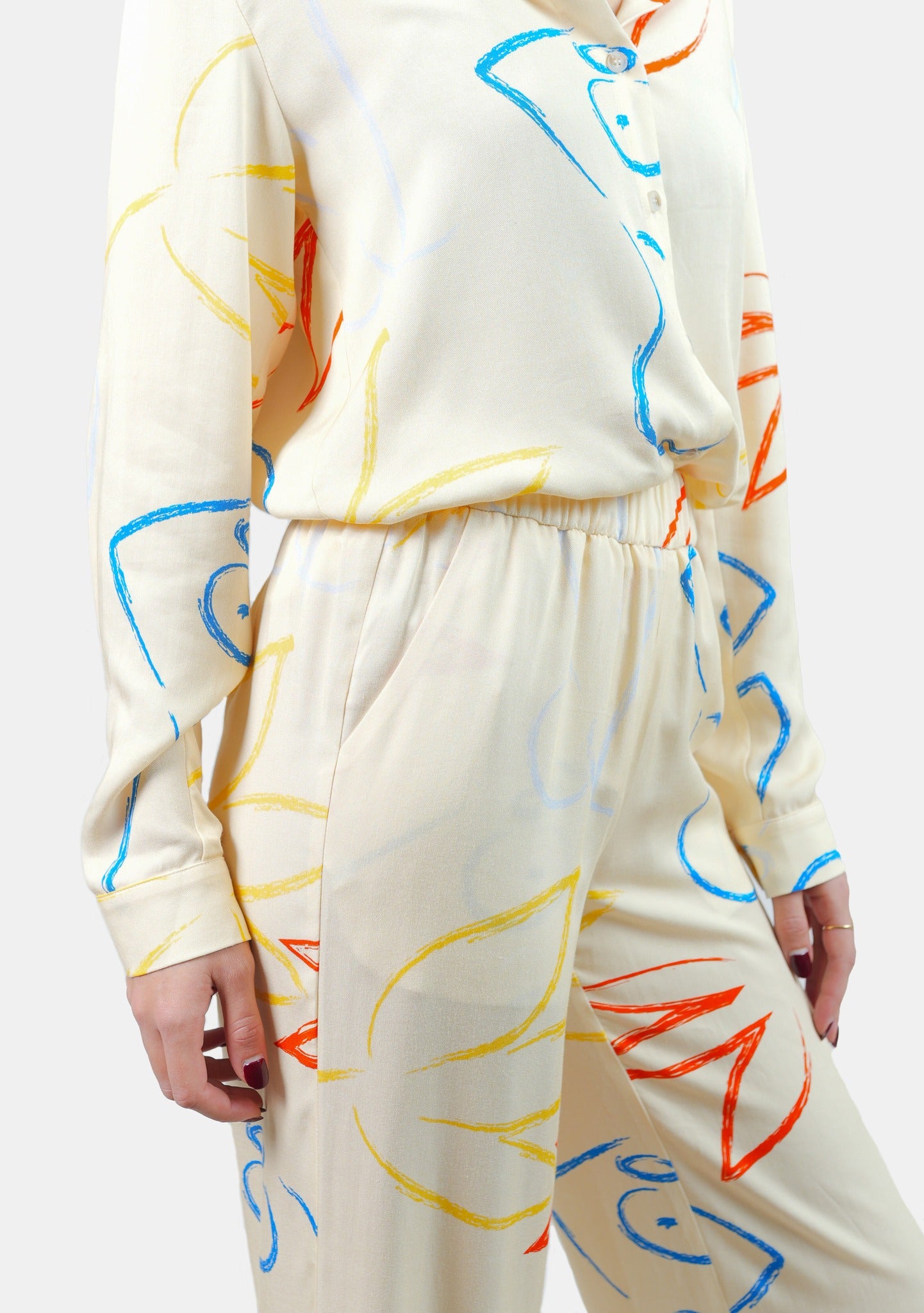 Arty A ROSA printed pants