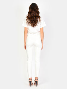 Pantalon chino blanc SHARONE