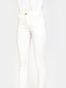 Pantalon chino blanc SHARONE