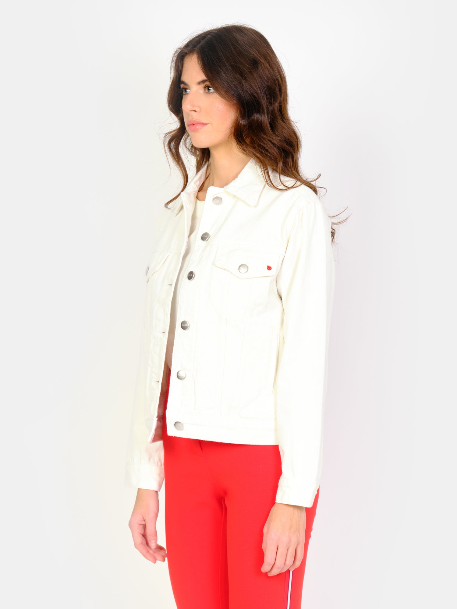 Veste en jean blanc VIVI