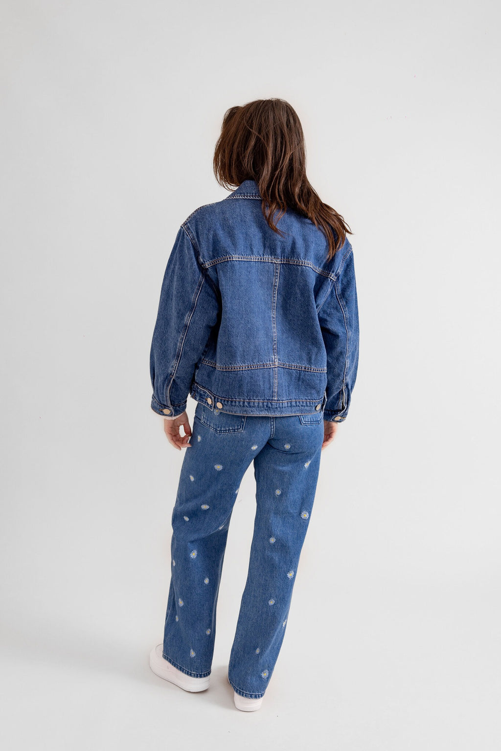 Veste matelassée stone VICKY-D femme, STONE, taille XS, porté par Eden (1m70) – photo 4