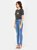 Jean slim bleu ENA femme, BLUE JEANS, taille 25, porté par Amanda (1m76) – photo 3