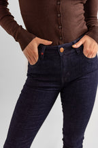 Jean skinny brut COLETTE femme, BRUT, taille 26, porté par Eden (1m70) – photo 4